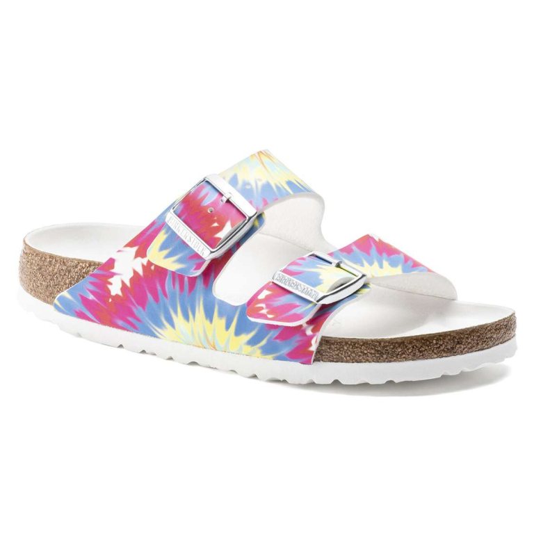 Birkenstock Arizona Birko-Flor Two Strap Sandals Multicolor | HXH2AvluZoO