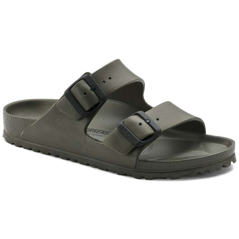 Birkenstock Arizona Essentials EVA Water Friendly Sandals Khaki | XHDEYhrVlro