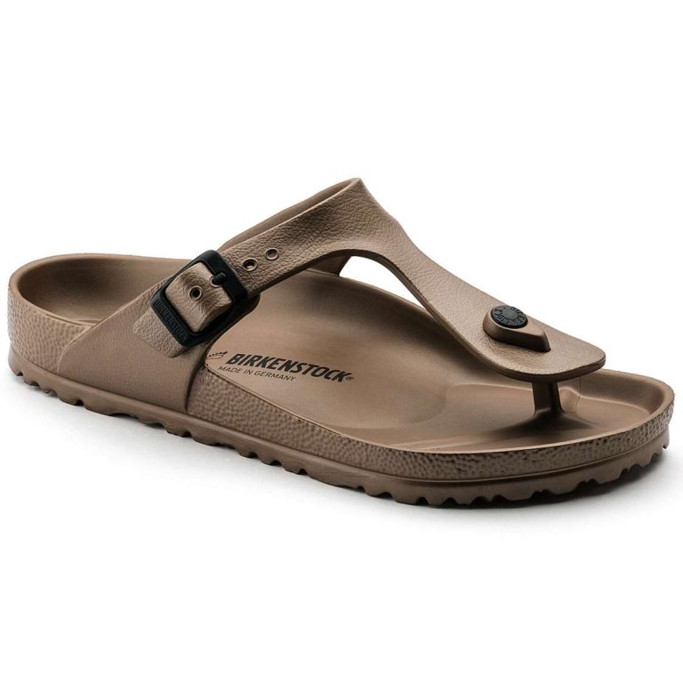 Birkenstock Gizeh Essentials EVA Water Friendly Sandals Copper | QDN5dw8pDz5