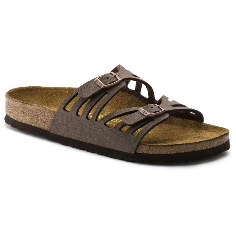 Birkenstock Granada Birkibuc Multi Strap Sandals Yellow | jvrRfMDjASV