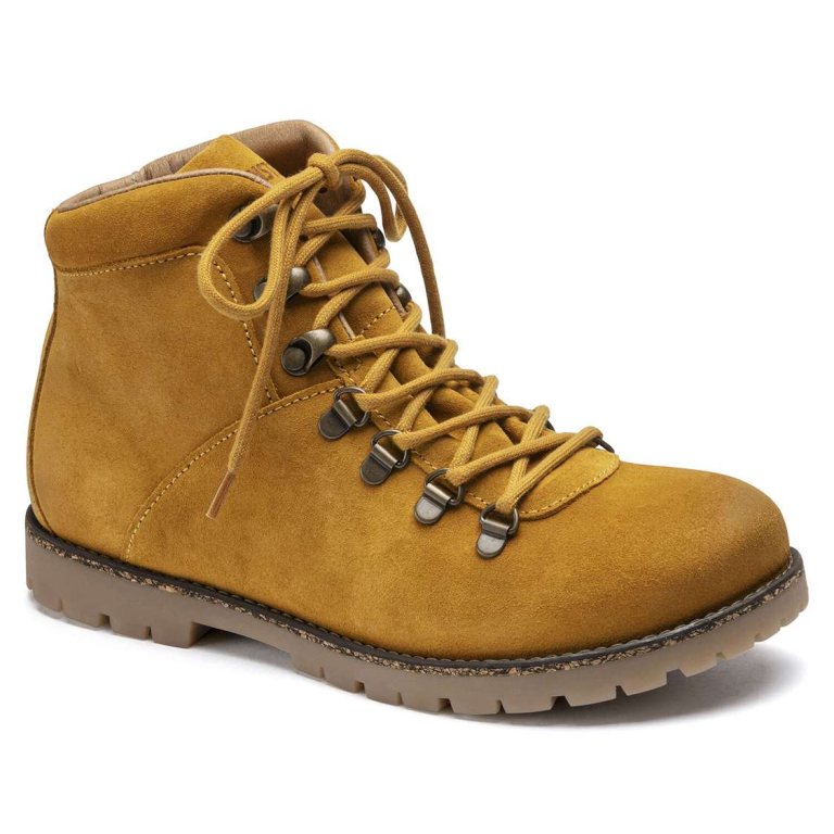 Birkenstock Jackson Suede Leather Boots Yellow | JWykia6Ac78