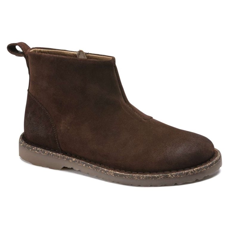 Birkenstock Melrose Suede Leather Boots Yellow | Jyhm4aznj9b