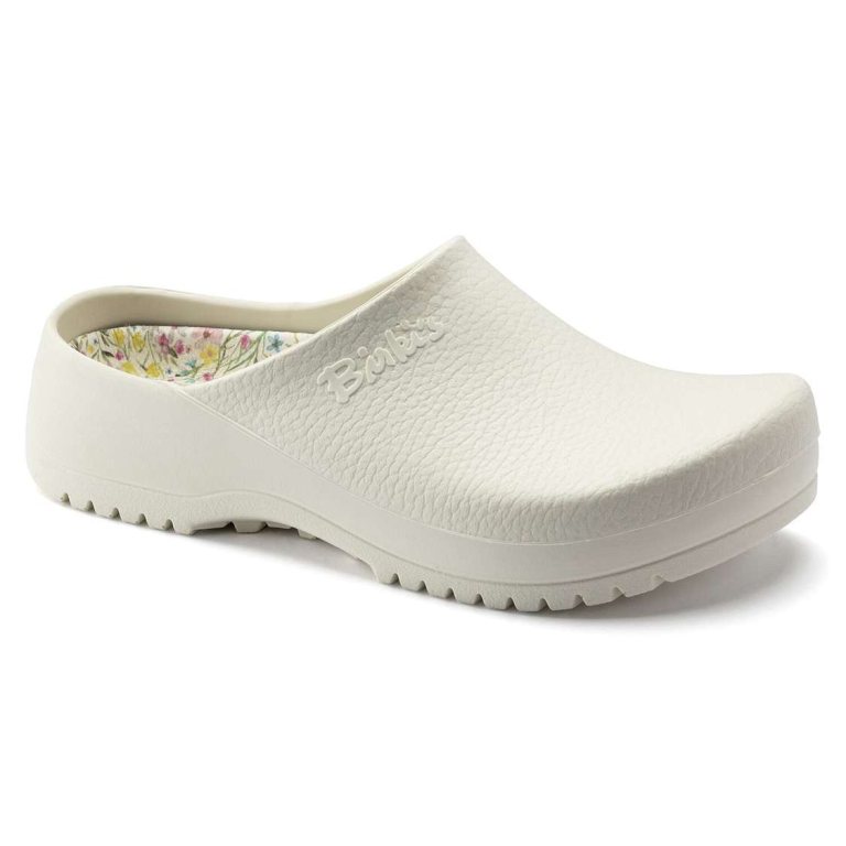 Birkenstock Super-Birki Polyurethane Clogs White | HvTLahz3vVa