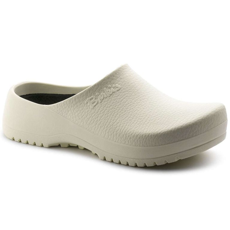 Birkenstock Super-Birki Polyurethane Clogs White | kxJWqQhWRAm