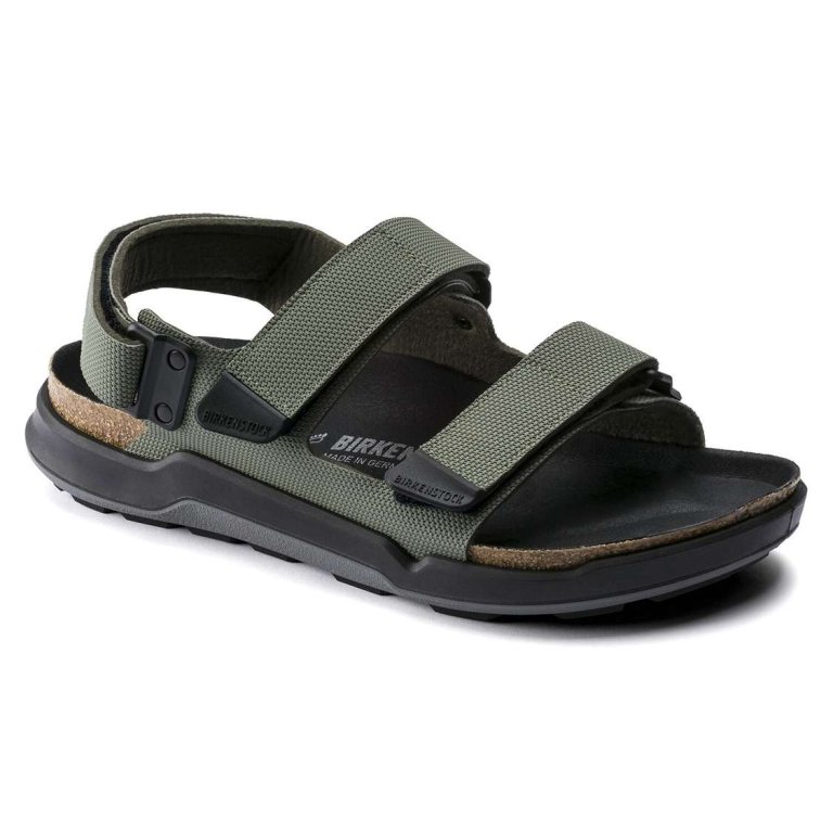 Birkenstock Tatacoa Birko-Flor Back Strap Sandals Khaki | OTUYWB7P6rm