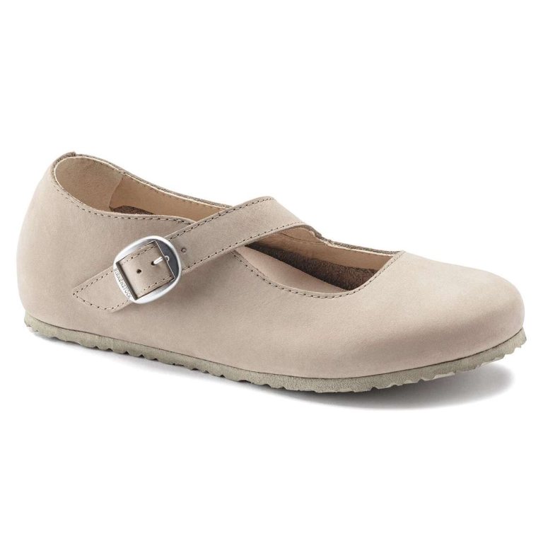 Birkenstock Tracy Nubuck Leather Low Shoes Pink | OW81Zf96FRQ