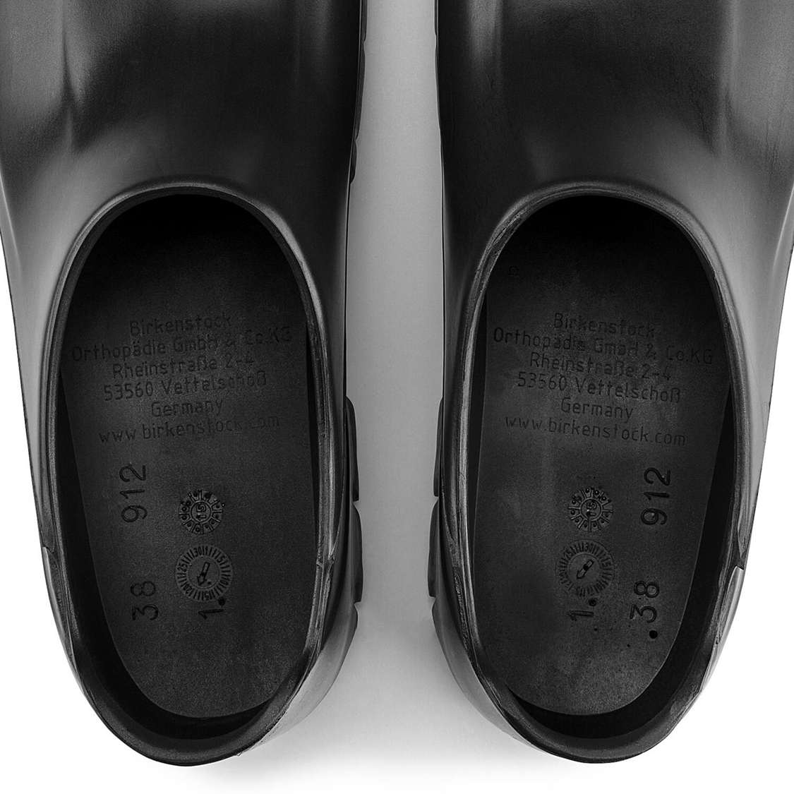 Birkenstock A 630 Polyurethane Clogs Black | Qwm1wQIspO7