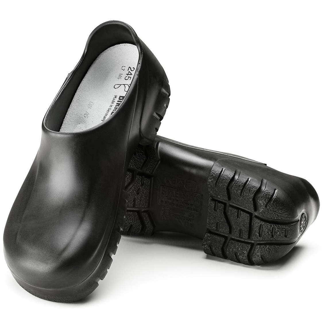 Birkenstock A 640 Polyurethane Clogs Black | FG1ehV7PWs2