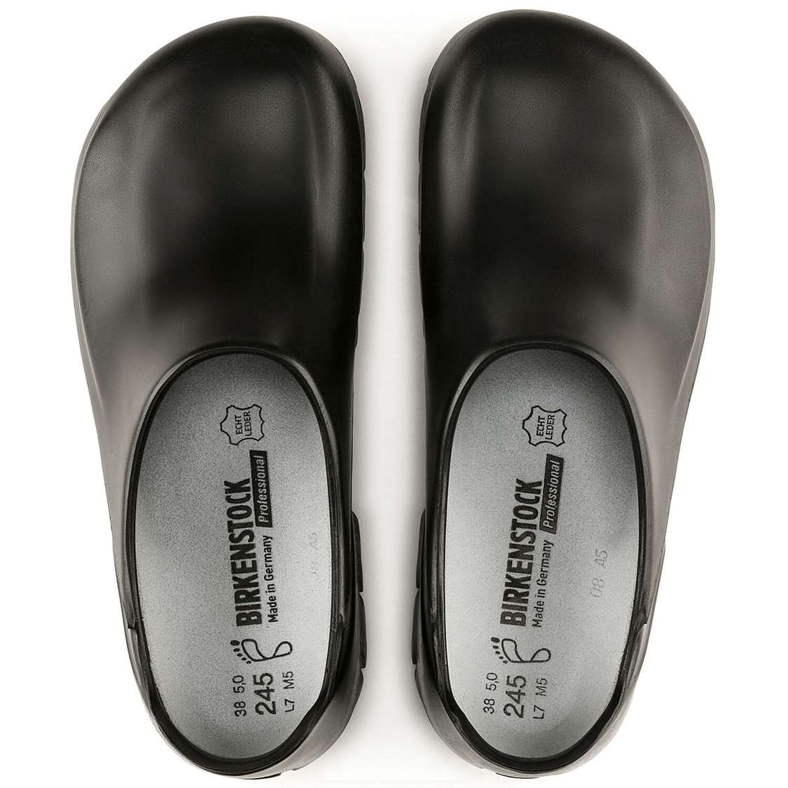 Birkenstock A 640 Polyurethane Clogs Black | FG1ehV7PWs2