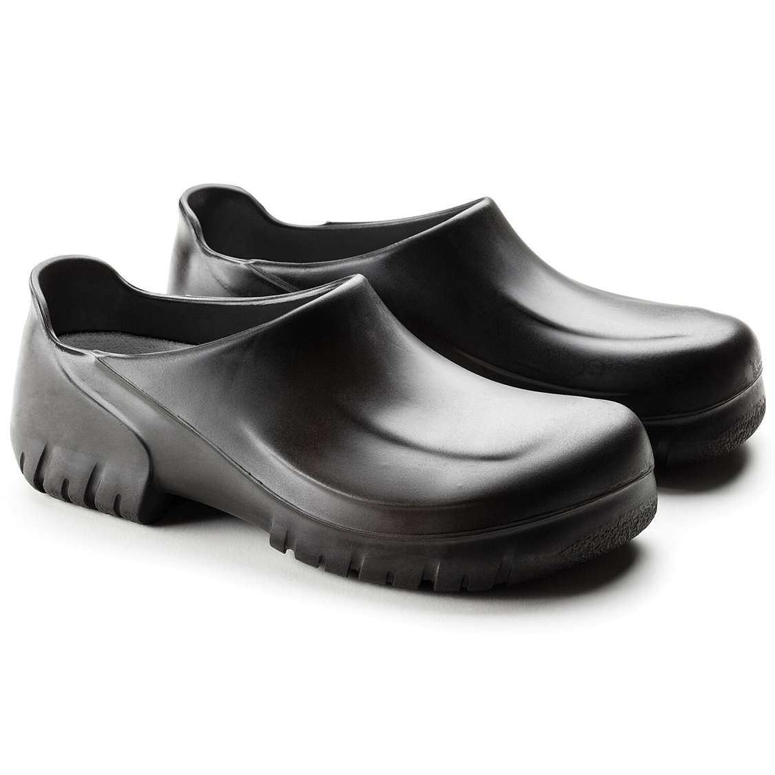 Birkenstock A 640 Polyurethane Clogs Black | FG1ehV7PWs2