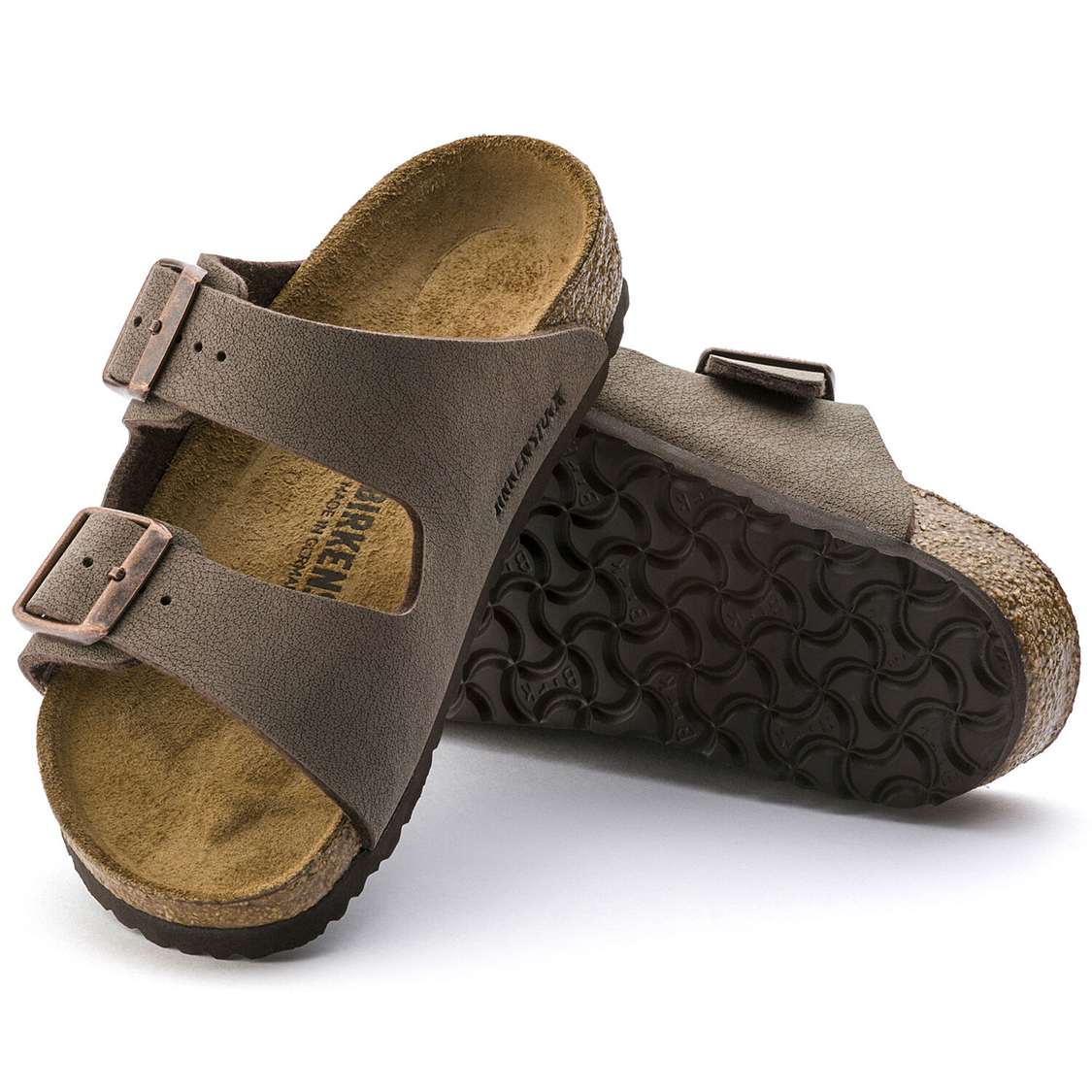 Birkenstock Arizona Birkibuc Boys Sandals Yellow | XWY3rgI9YA7