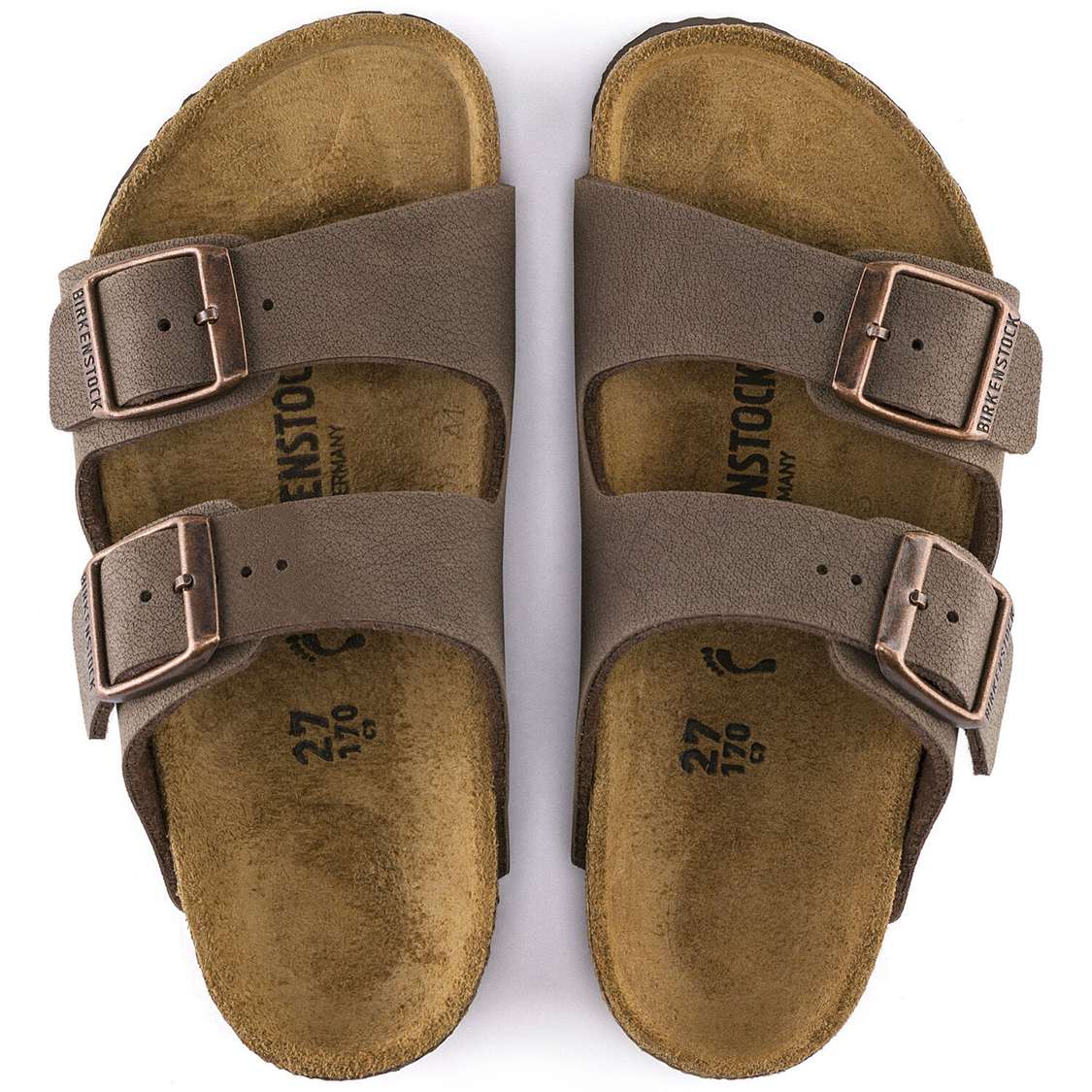 Birkenstock Arizona Birkibuc Boys Sandals Yellow | XWY3rgI9YA7