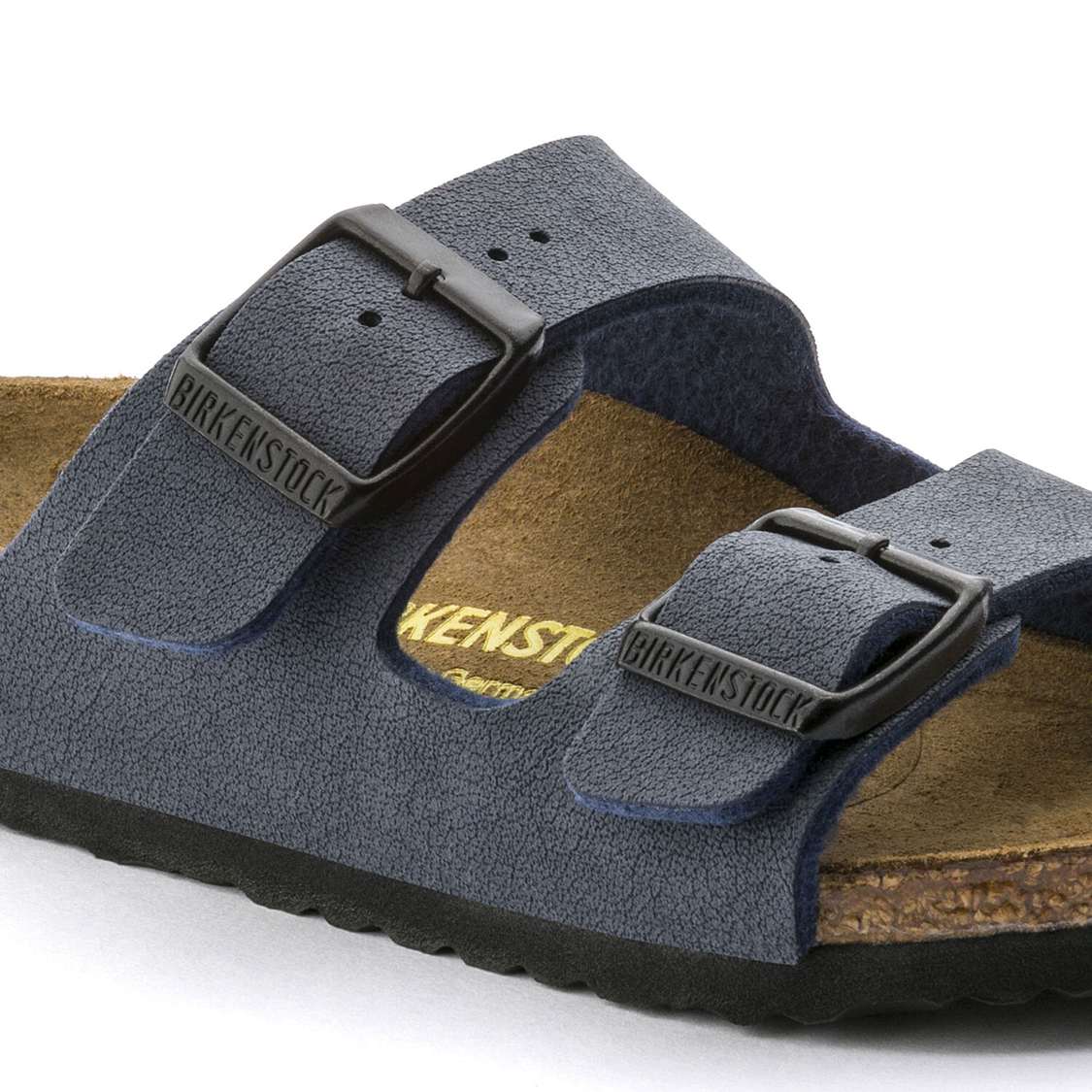 Birkenstock Arizona Birkibuc Boys Sandals Navy | bDQkTbUETQT