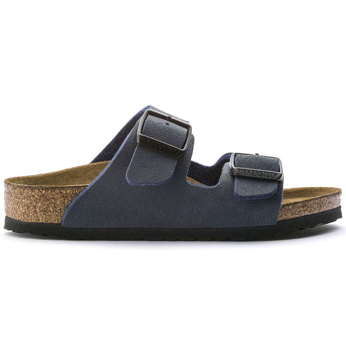 Birkenstock Arizona Birkibuc Girls Sandals Navy | MpsTRfS7hnT