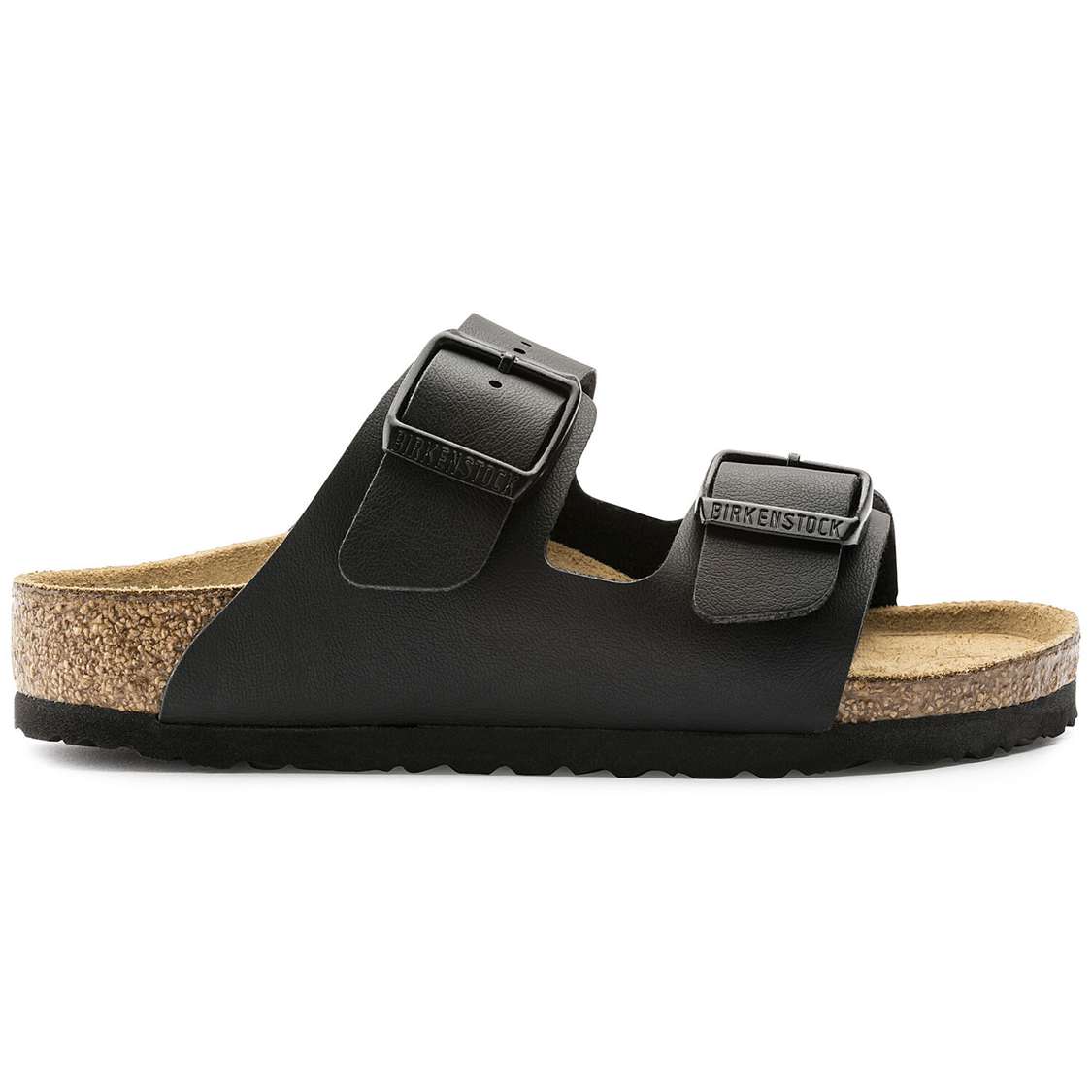 Birkenstock Arizona Birko-Flor Boys Sandals Black | LdFnGLKbCRE