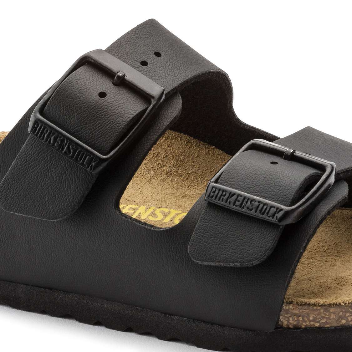 Birkenstock Arizona Birko-Flor Boys Sandals Black | LdFnGLKbCRE