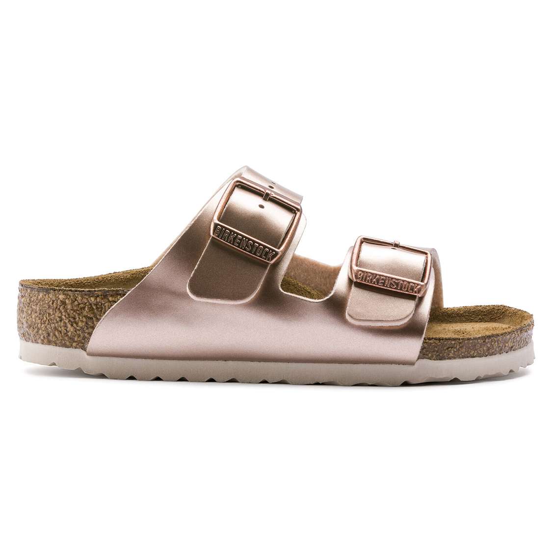 Birkenstock Arizona Birko-Flor Girls Sandals Copper | 5hFLse1uYLG