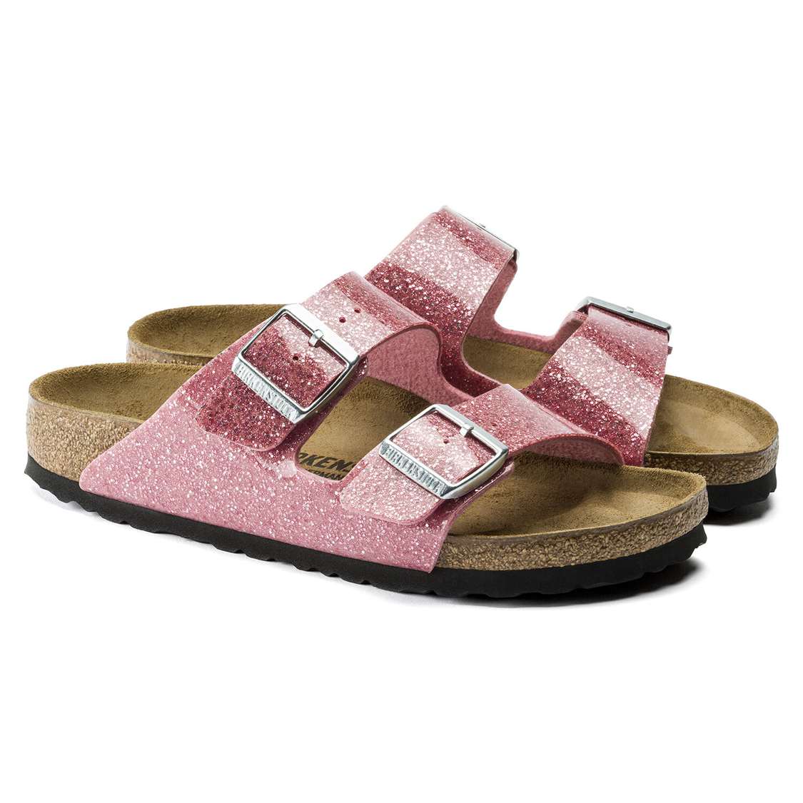 Birkenstock Arizona Birko-Flor Two Strap Sandals Rose | 9fitXHWVoke