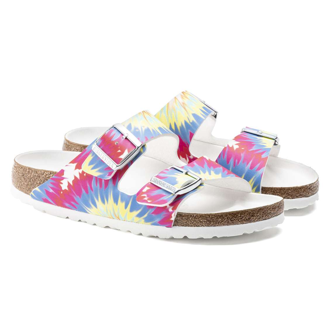 Birkenstock Arizona Birko-Flor Two Strap Sandals Multicolor | HXH2AvluZoO