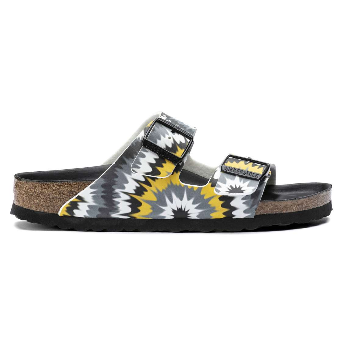 Birkenstock Arizona Birko-Flor Two Strap Sandals Grey | mcGrQytK4xV