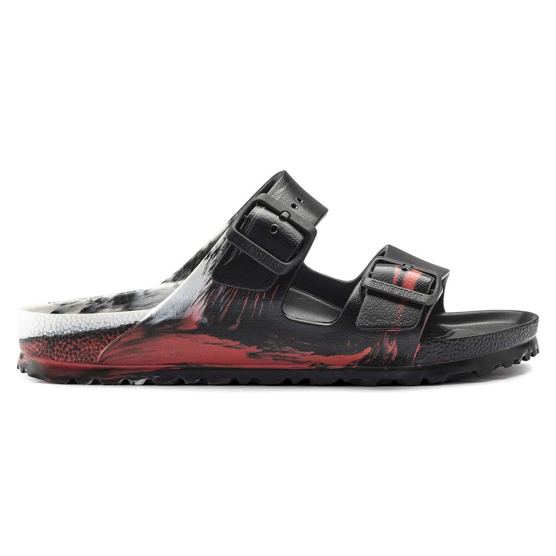 Birkenstock Arizona Essentials EVA Water Friendly Sandals Multicolor Red / Black / White | 8AjbQSlqD78