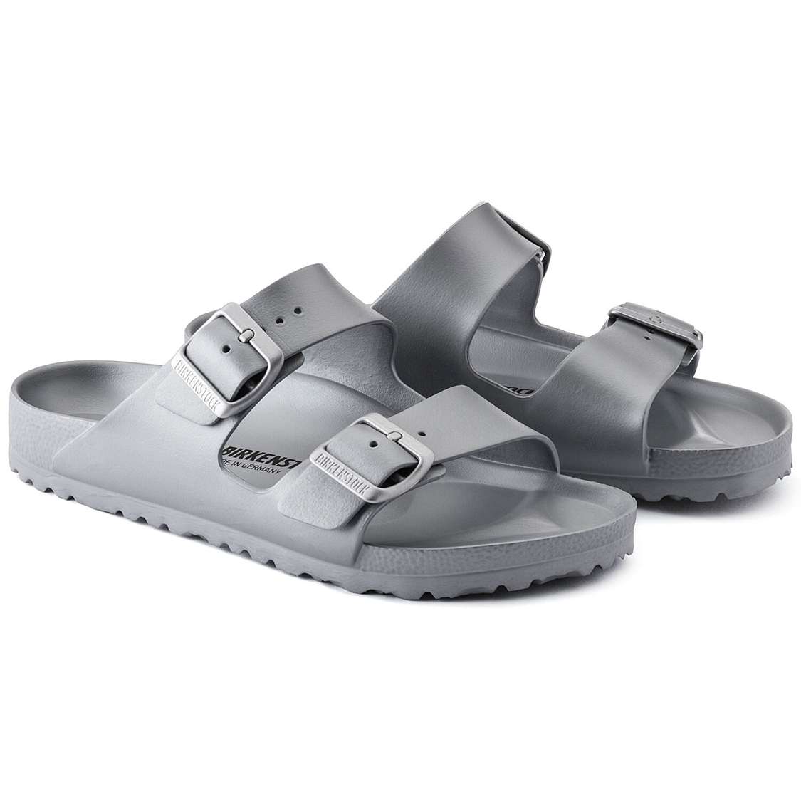 Birkenstock Arizona Essentials EVA Water Friendly Sandals Silver | DtnOQBdL3Qp