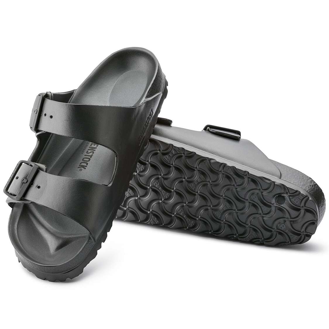 Birkenstock Arizona Essentials EVA Water Friendly Sandals Dark Grey | GzEDlOqvxaI