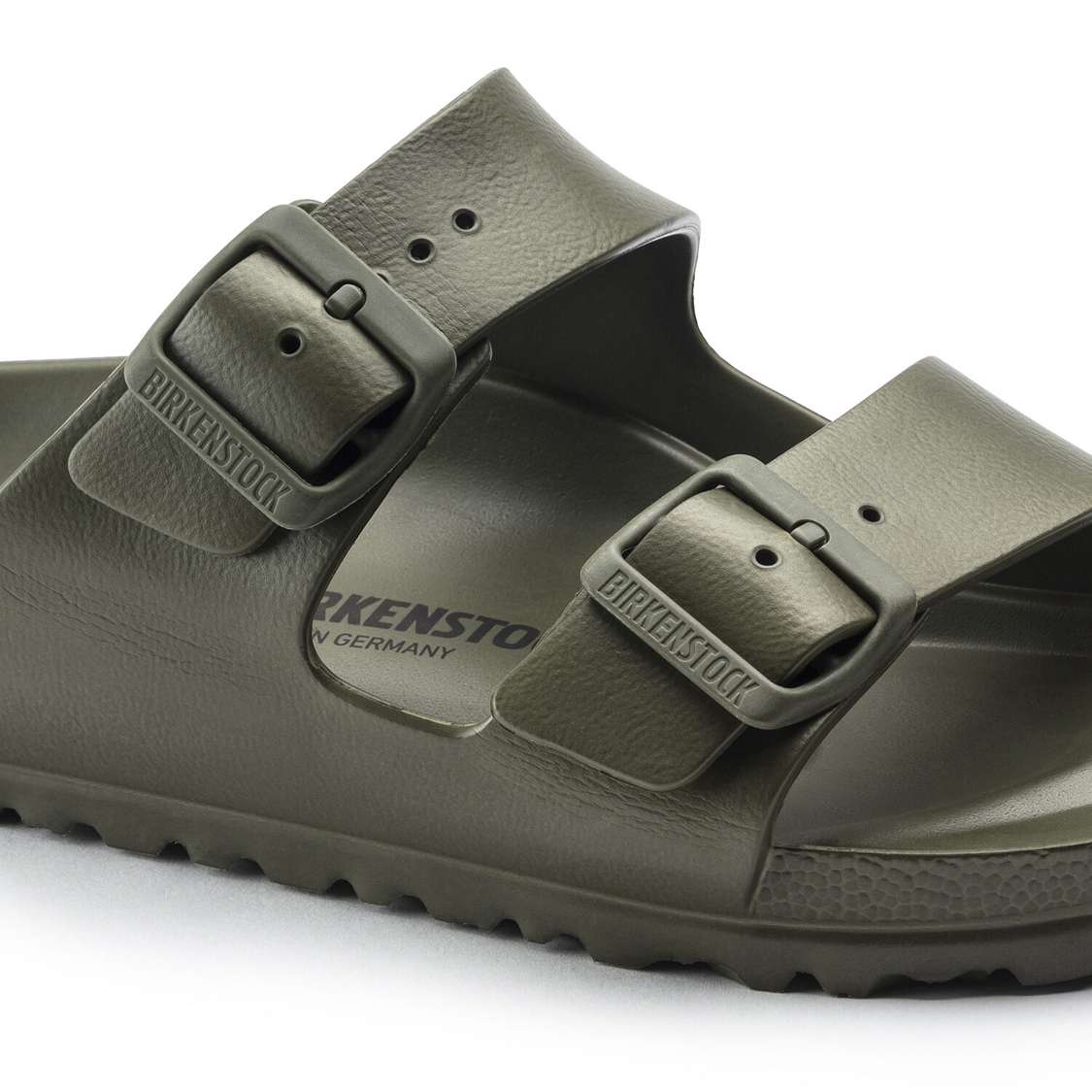 Birkenstock Arizona Essentials EVA Water Friendly Sandals Khaki | JZcyQzSUVFc