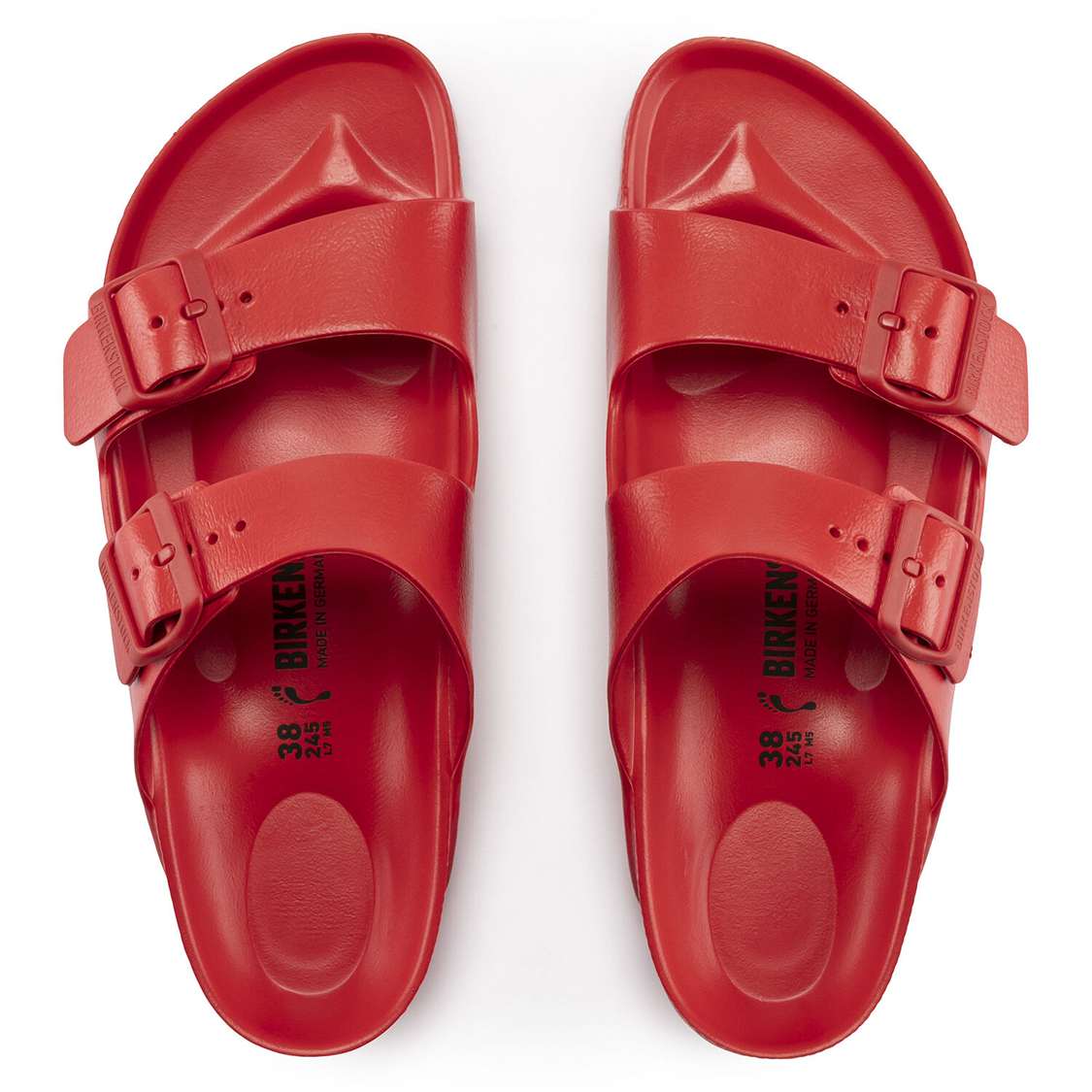 Birkenstock Arizona Essentials EVA Water Friendly Sandals Red | JpCepOgZO7x