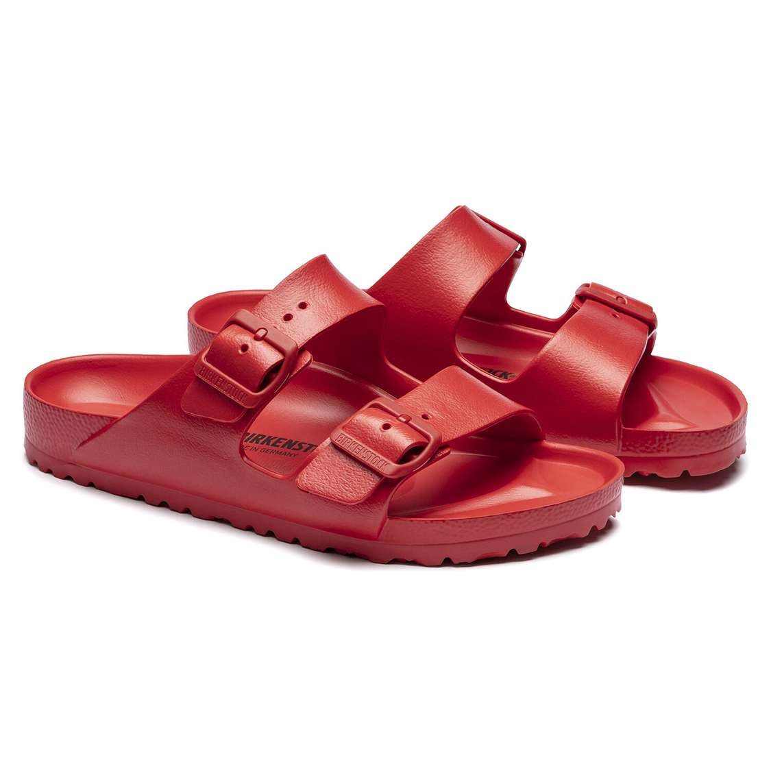 Birkenstock Arizona Essentials EVA Water Friendly Sandals Red | JpCepOgZO7x