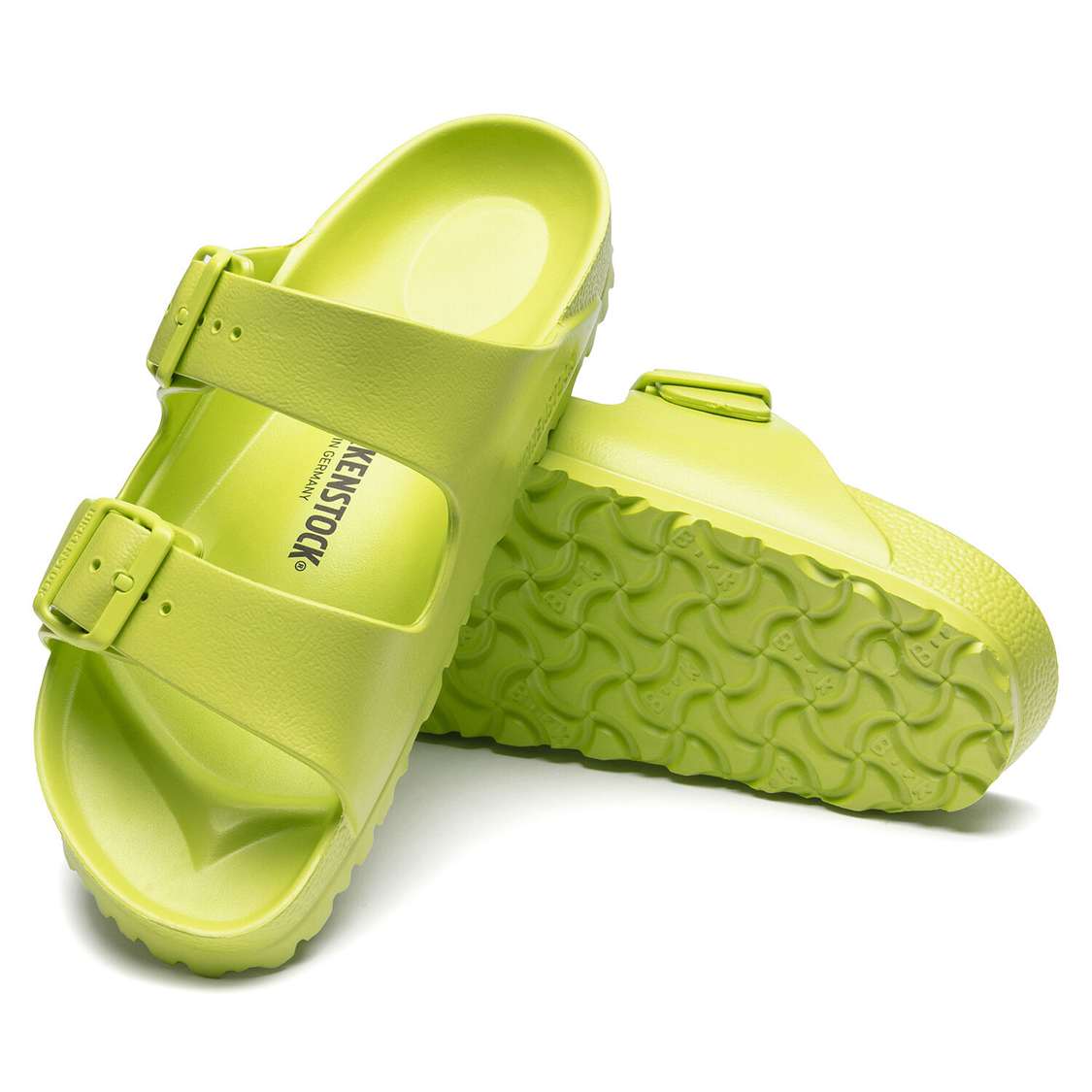 Birkenstock Arizona Essentials EVA Water Friendly Sandals Light Green | OlK4yV3zC3h