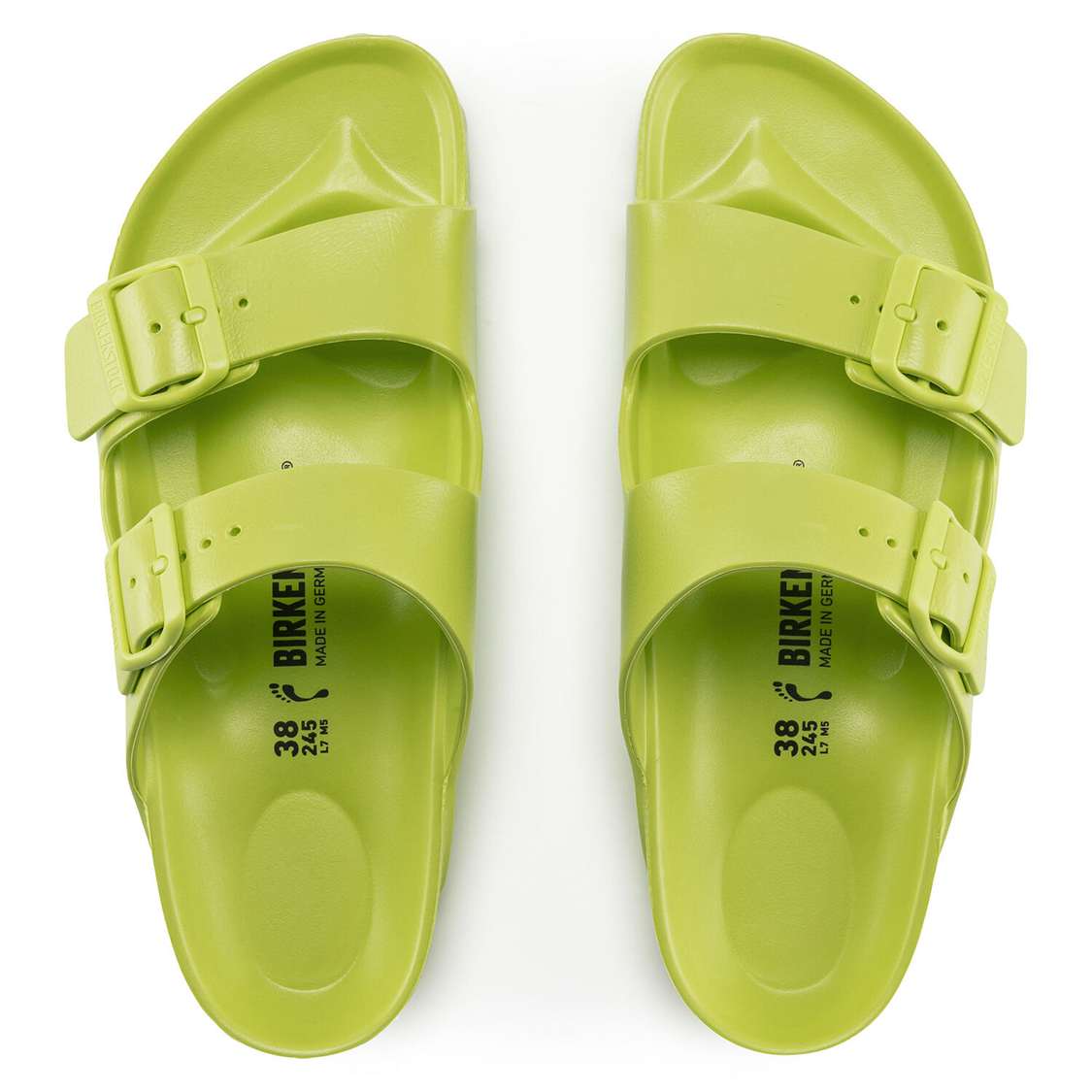 Birkenstock Arizona Essentials EVA Water Friendly Sandals Light Green | OlK4yV3zC3h