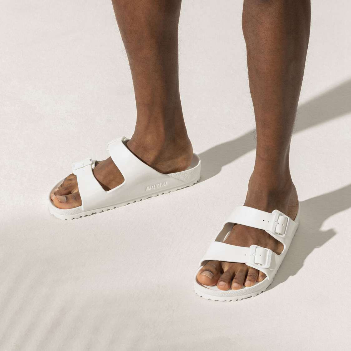 Birkenstock Arizona Essentials EVA Water Friendly Sandals White | Q2QREh5qGZ2