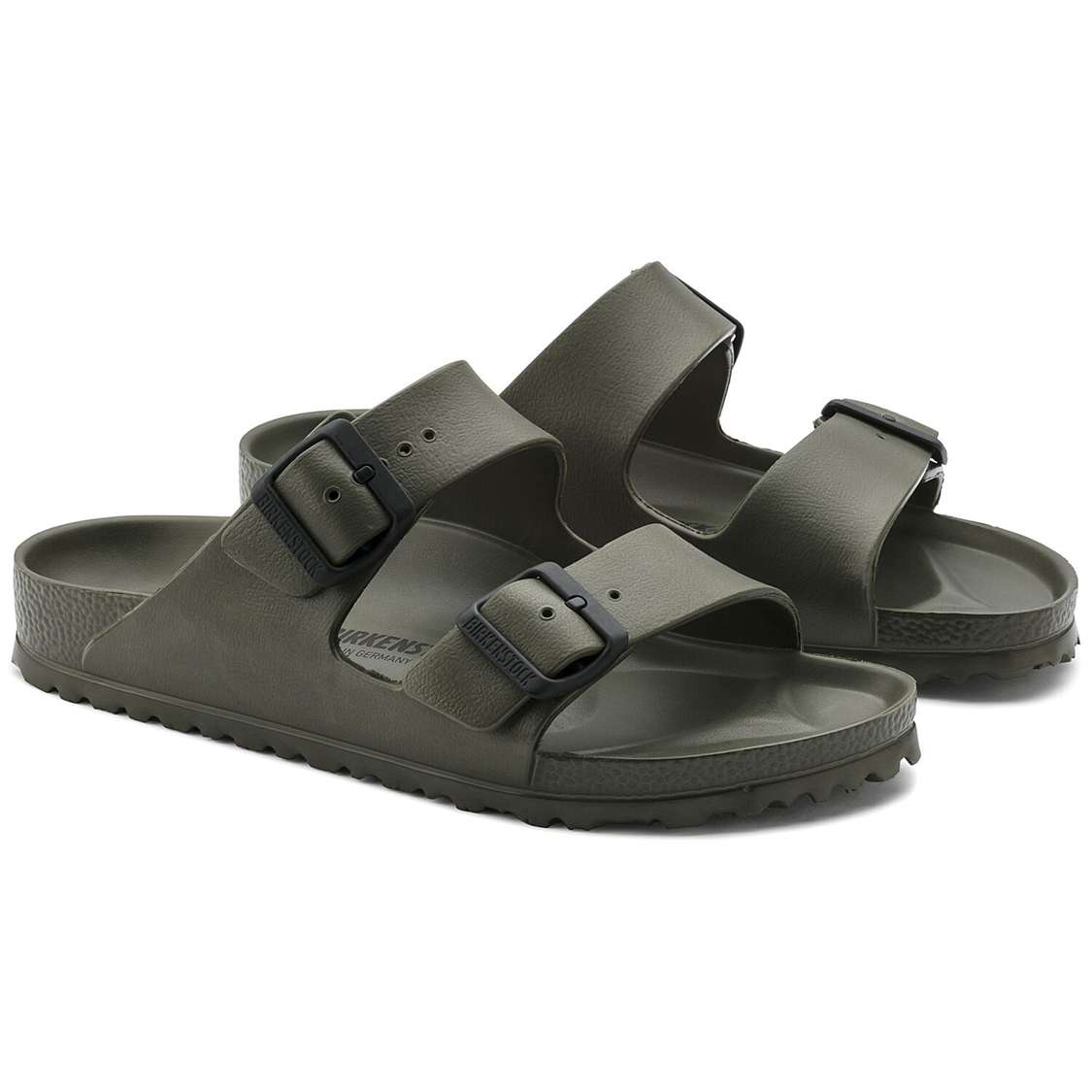 Birkenstock Arizona Essentials EVA Water Friendly Sandals Khaki | XHDEYhrVlro