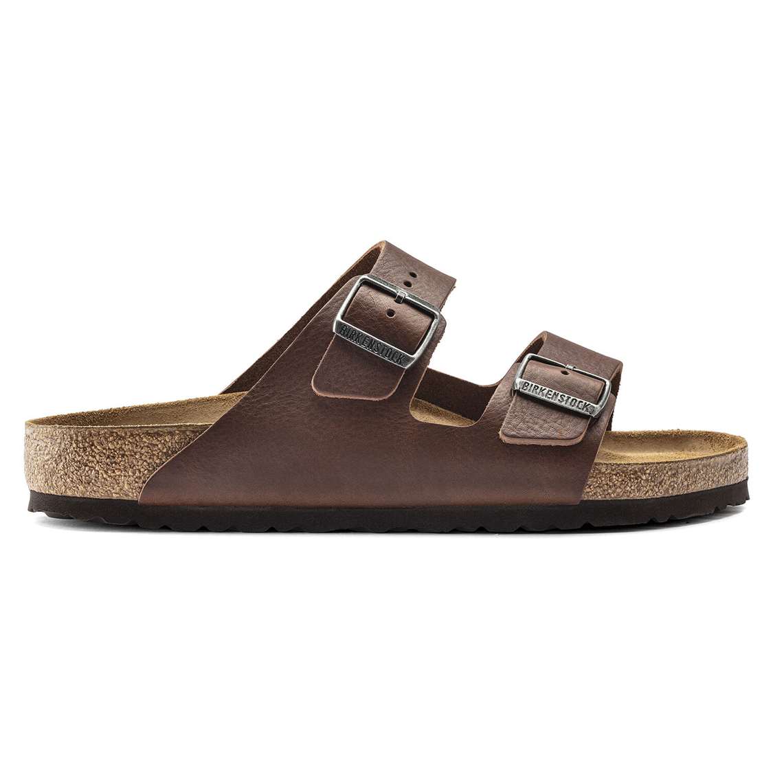 Birkenstock Arizona Leather Two Strap Sandals Brown | 2EOzyAreyNm