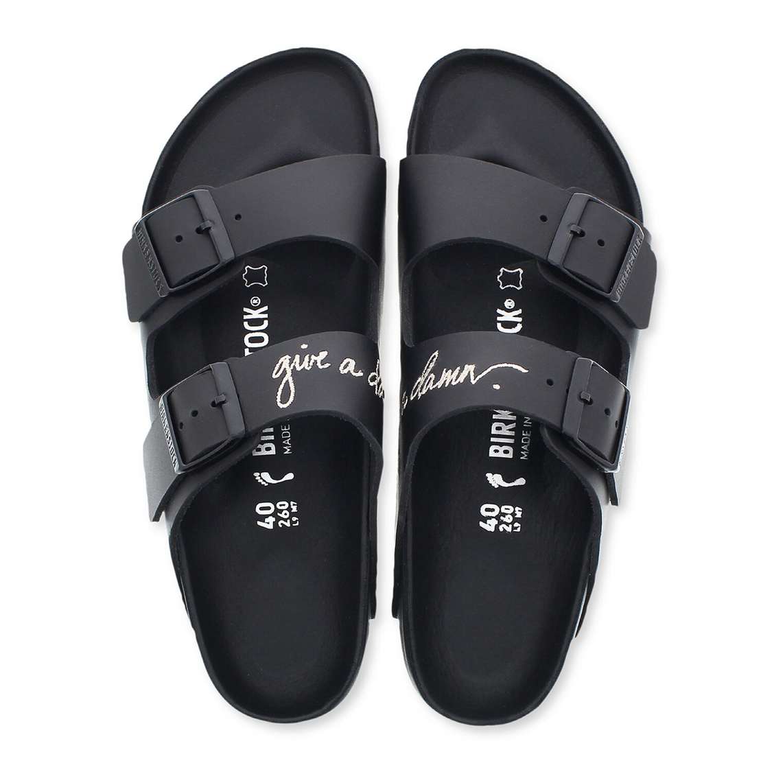 Birkenstock Arizona Leather Two Strap Sandals Black | mT3oZRItWwT