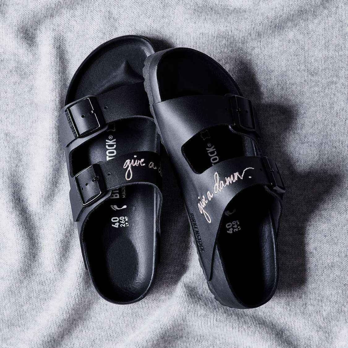 Birkenstock Arizona Leather Two Strap Sandals Black | mT3oZRItWwT