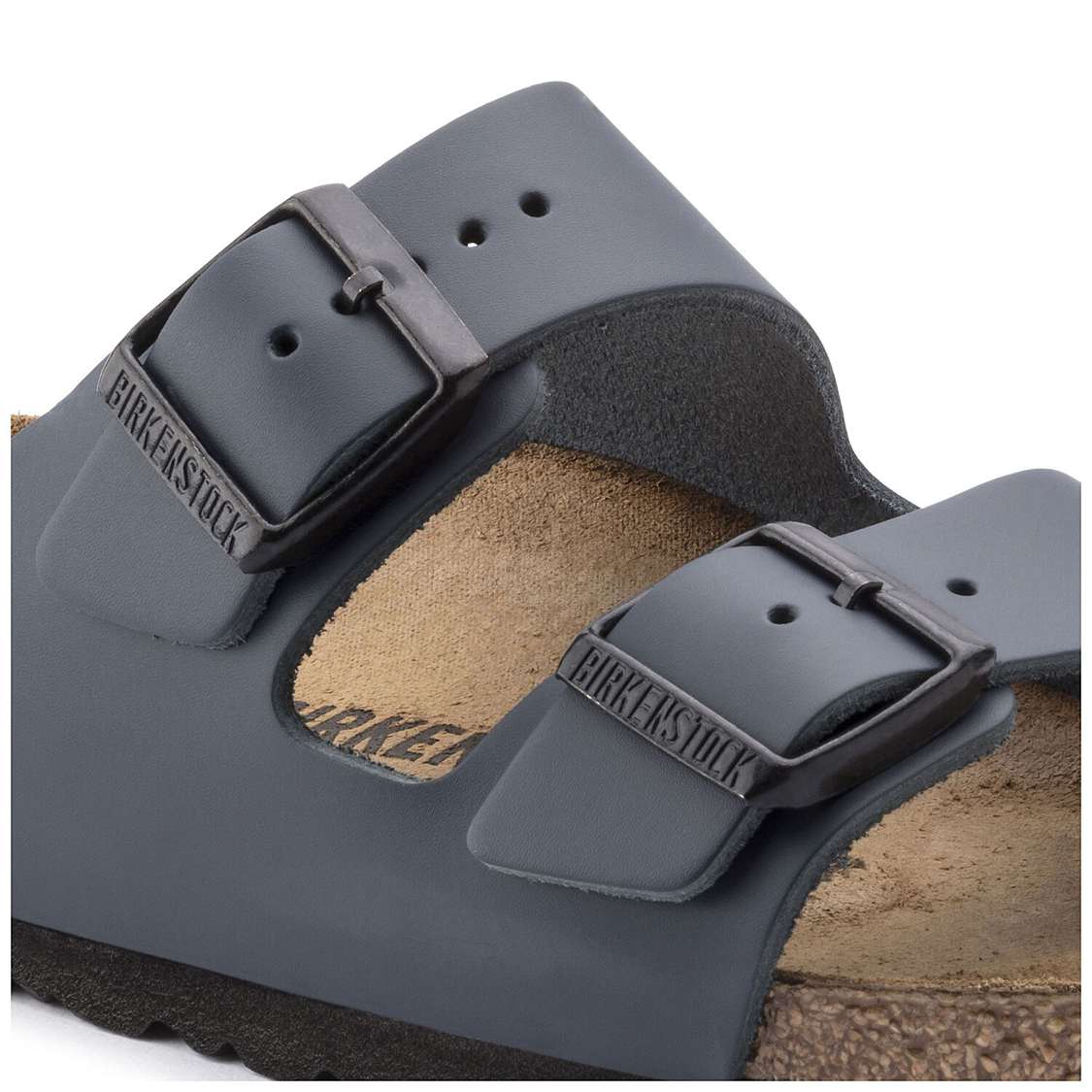 Birkenstock Arizona Leather Two Strap Sandals Blue | puwOd393YzT