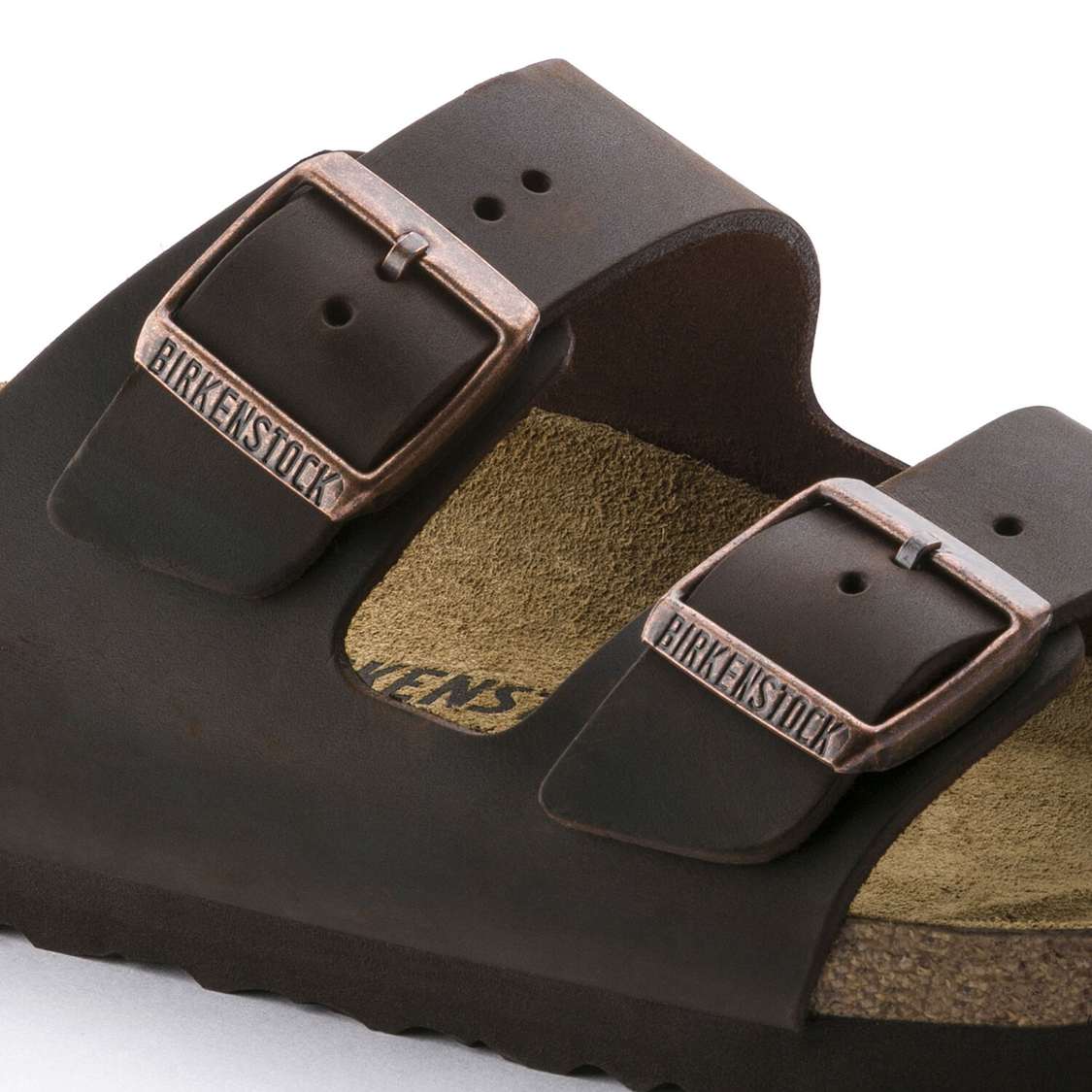 Birkenstock Arizona Oiled Leather Two Strap Sandals Brown | qyjCvxvZJFu