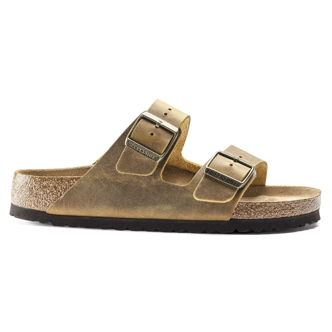 Birkenstock Arizona Soft Footbed Oiled Leather Two Strap Sandals Yellow | HJhBETFvdg5