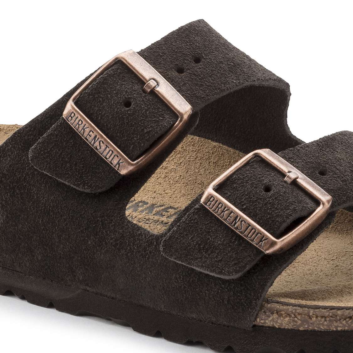 Birkenstock Arizona Suede Leather Two Strap Sandals Yellow | Gn6fBKRerxT