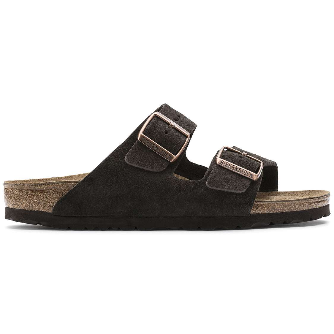 Birkenstock Arizona Suede Leather Two Strap Sandals Yellow | TRFrUiLScns