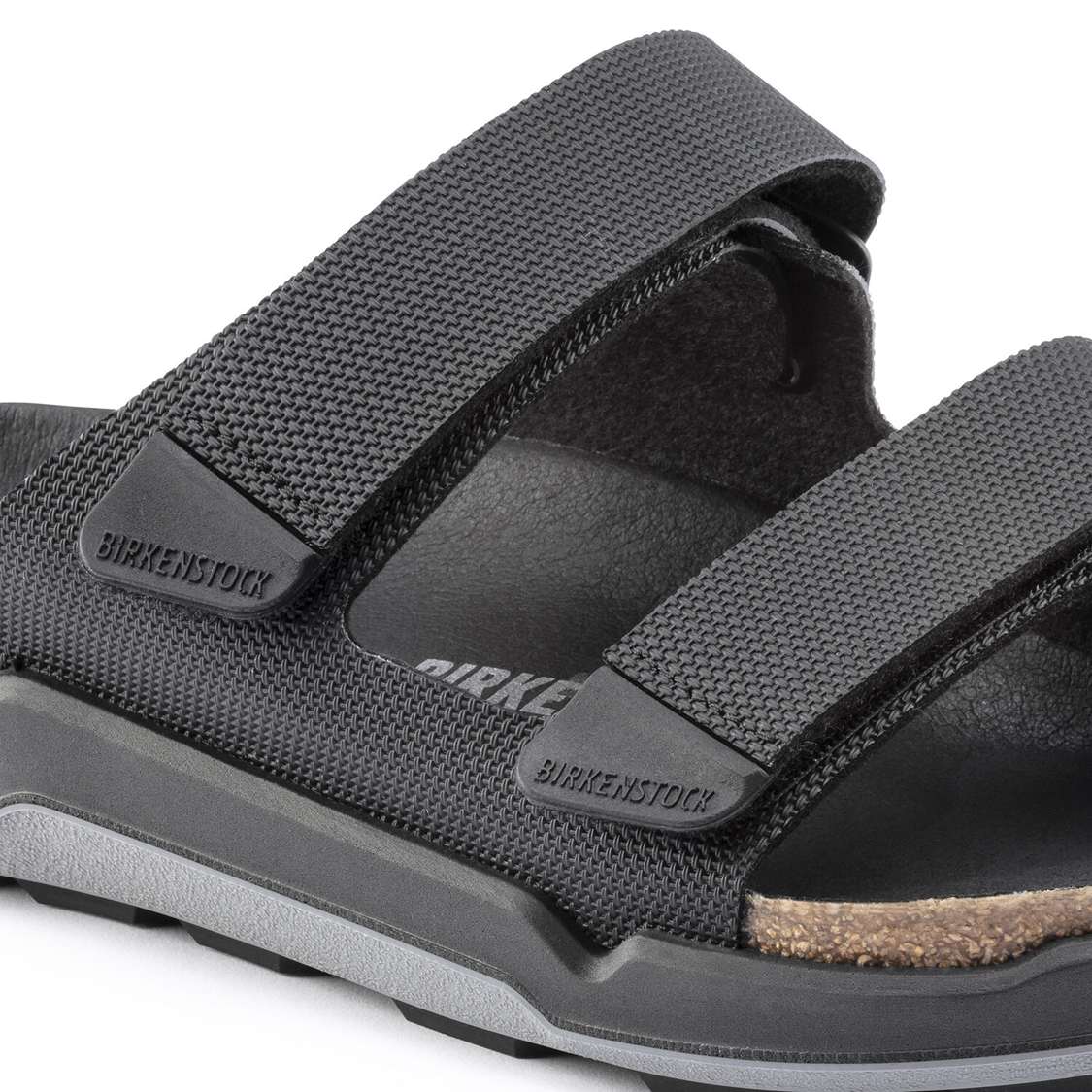 Birkenstock Atacama Birko-Flor Two Strap Sandals Black | aSgOBlbIMhn