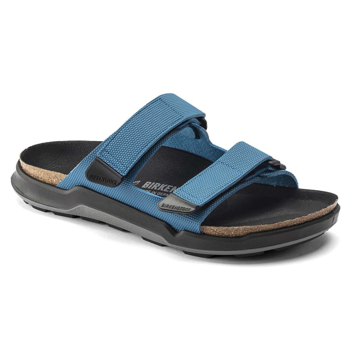 Birkenstock Atacama Birko-Flor Two Strap Sandals Blue | dFOKFSWm44d