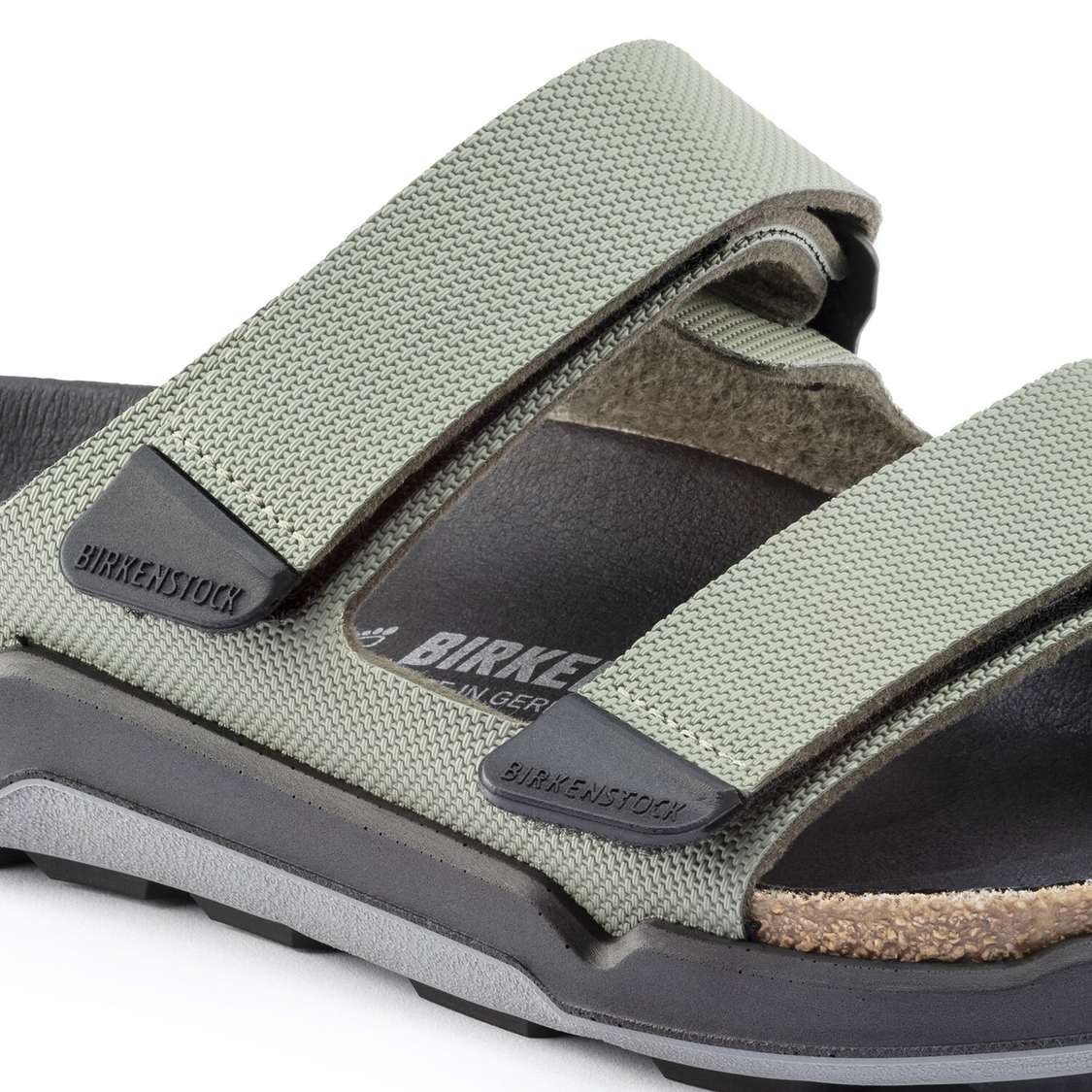 Birkenstock Atacama Birko-Flor Two Strap Sandals Khaki | h1xWswMfdAo