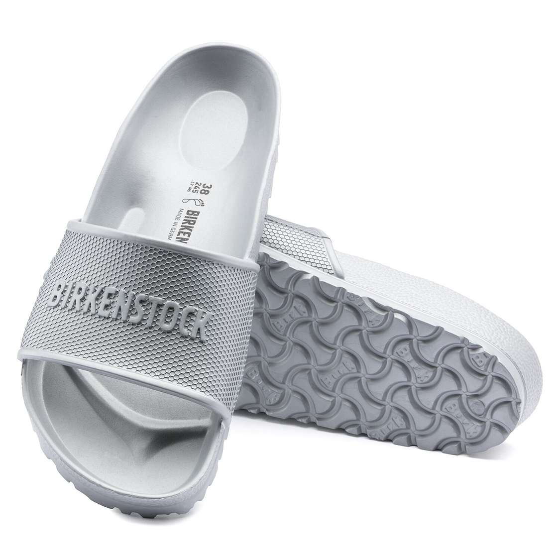 Birkenstock Barbados EVA EVA Water Friendly Sandals Silver | CPyWjP8I8TD