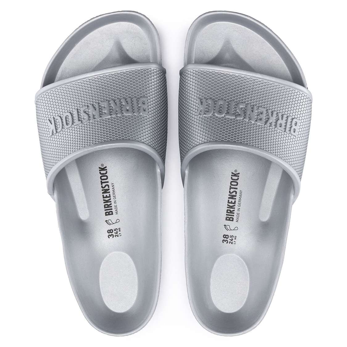 Birkenstock Barbados EVA EVA Water Friendly Sandals Silver | YwzNPIVnOUy