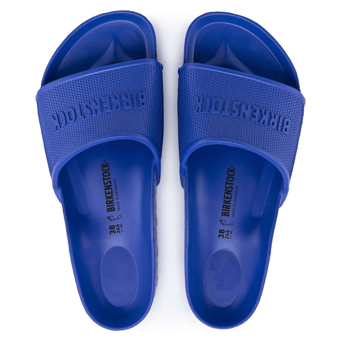 Birkenstock Barbados EVA EVA Water Friendly Sandals Blue | v83RoiZVitH