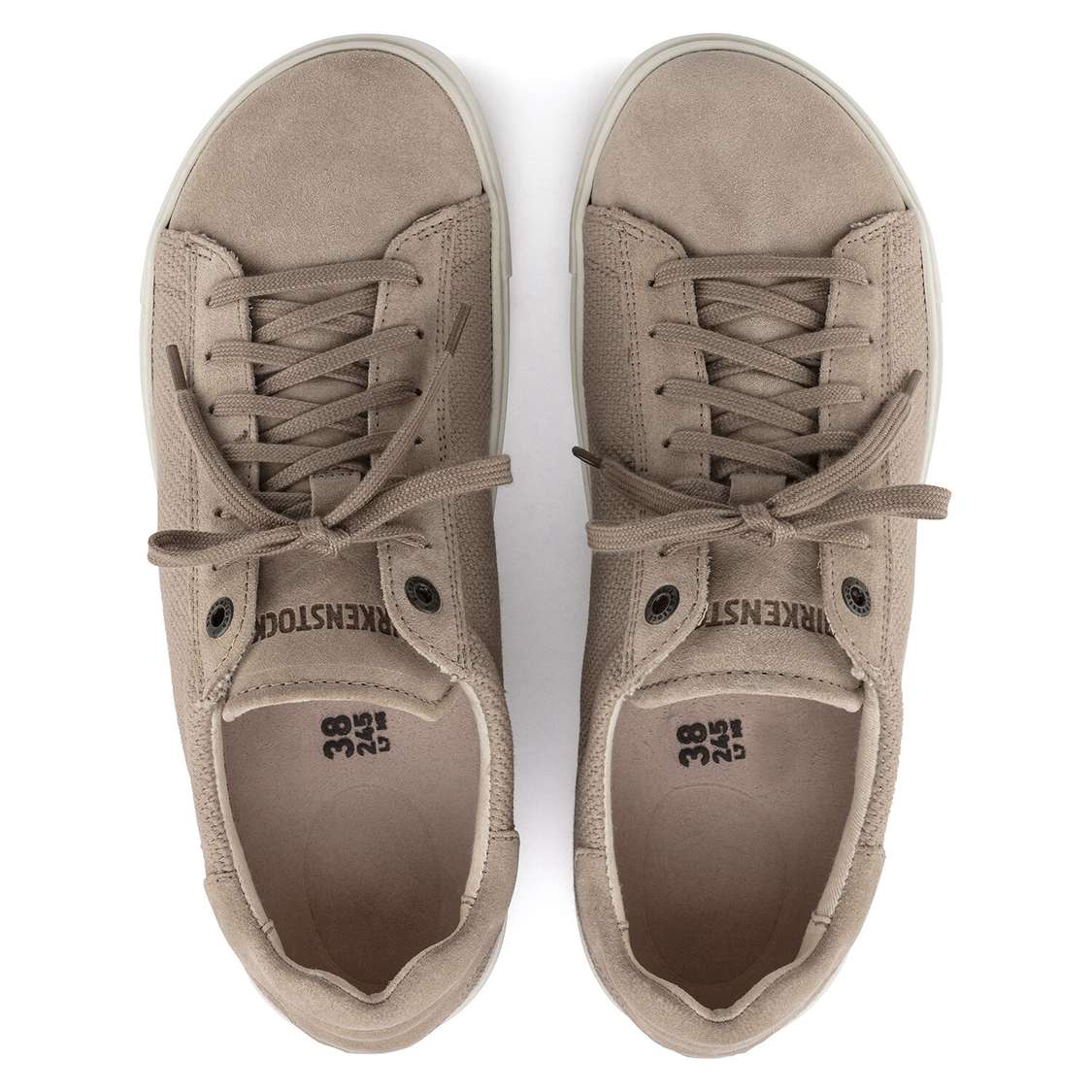 Birkenstock Bend Canvas/Suede Lace Up Shoes Brown | ypctFMUe9da