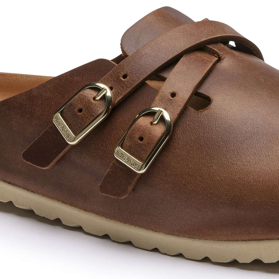 Birkenstock Blair Oiled Leather Clogs Brown | usbrRsyl6Jj